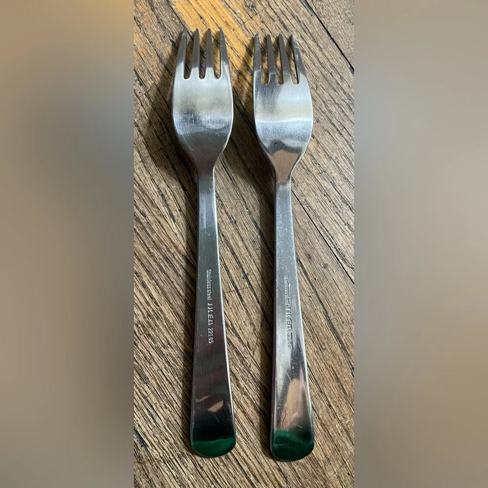 IKEA Stainless Steel Flatware Dining Fork Set